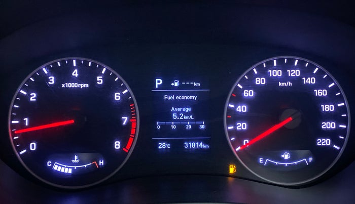 2019 Hyundai Elite i20 1.2  ASTA (O) CVT, Petrol, Automatic, 31,814 km, Odometer Image