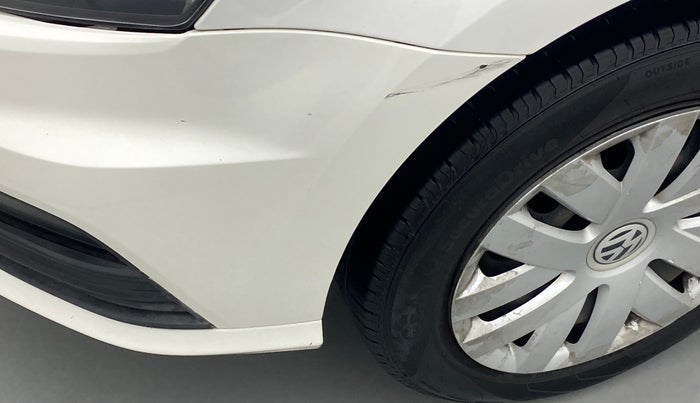 2017 Volkswagen Ameo COMFORTLINE 1.2L, CNG, Manual, 65,743 km, Front bumper - Minor scratches