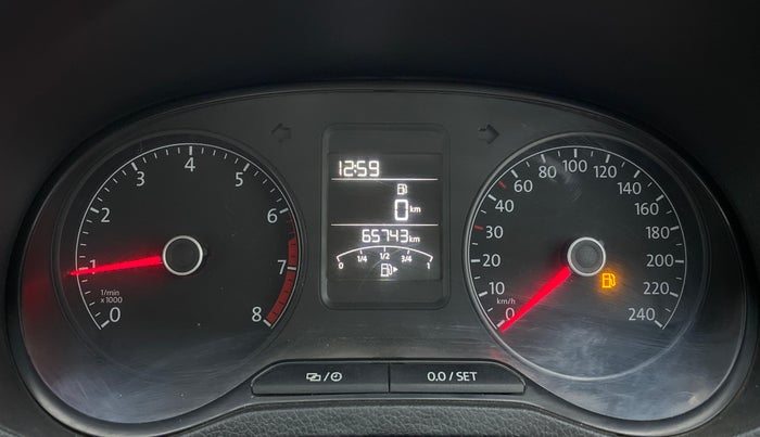 2017 Volkswagen Ameo COMFORTLINE 1.2L, CNG, Manual, 65,743 km, Odometer Image