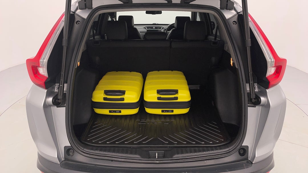 Boot Inside View with Luggage