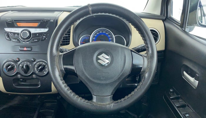 2018 Maruti Wagon R 1.0 VXI PLUS, Petrol, Manual, 60,467 km, Steering Wheel Close Up