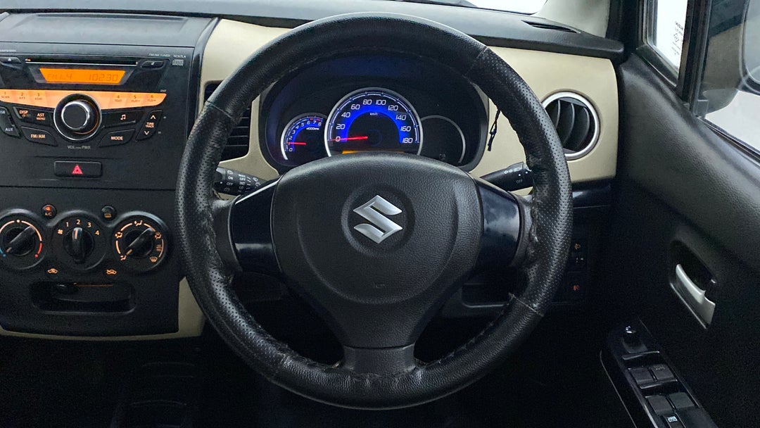 Steering Wheel Close Up