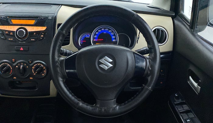 2018 Maruti Wagon R 1.0 VXI, Petrol, Manual, 36,049 km, Steering Wheel Close Up