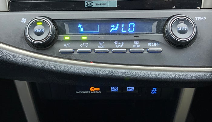 2018 Toyota Innova Crysta 2.4 ZX 7 STR, Diesel, Manual, 93,765 km, Automatic Climate Control