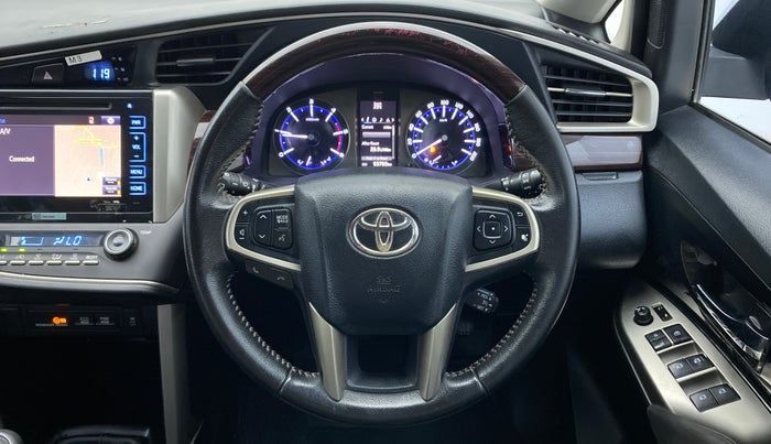 2018 Toyota Innova Crysta 2.4 ZX 7 STR, Diesel, Manual, 93,765 km, Steering Wheel Close Up