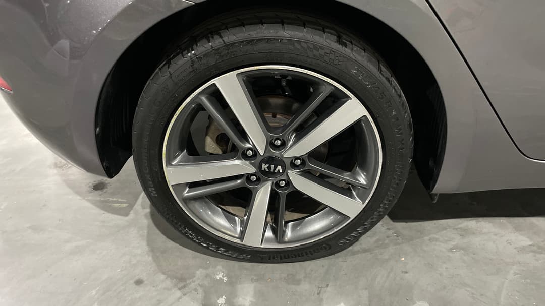 2017 Kia Cerato Sport + Nav, Automatic, 59615 km, Right Rear Wheel