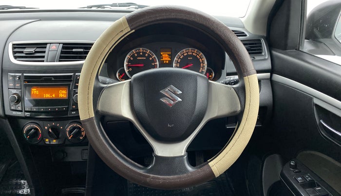 2017 Maruti Swift VXI D, Petrol, Manual, 35,861 km, Steering Wheel Close-up