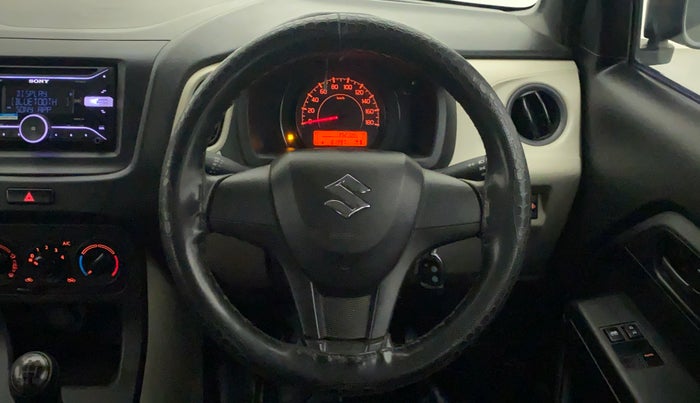 2019 Maruti New Wagon-R LXI CNG 1.0, CNG, Manual, 61,997 km, Steering Wheel Close Up