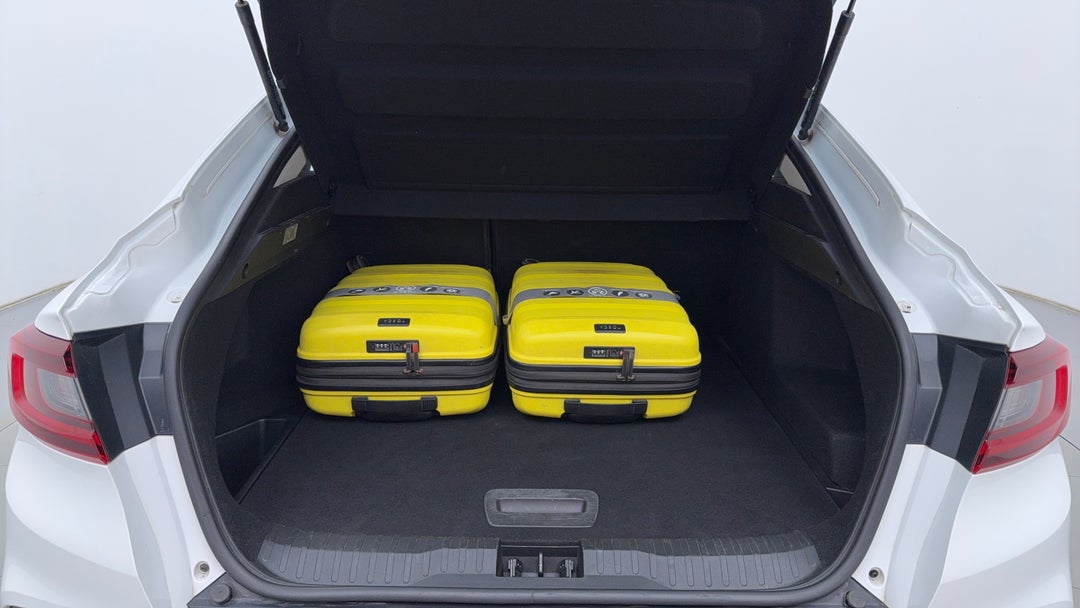 Boot Inside View with Luggage