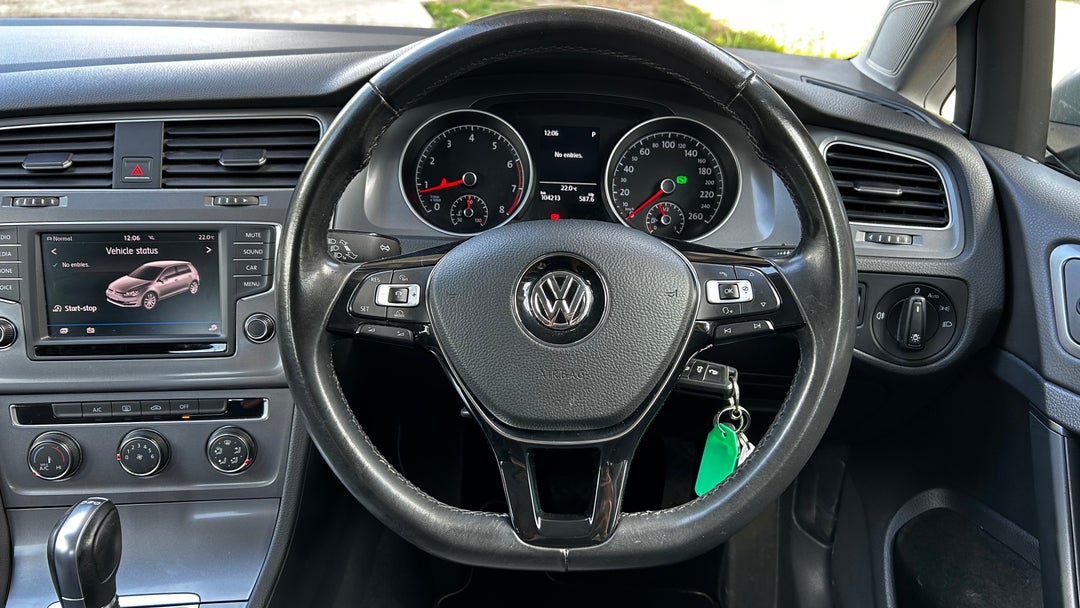 Steering Wheel Close-up