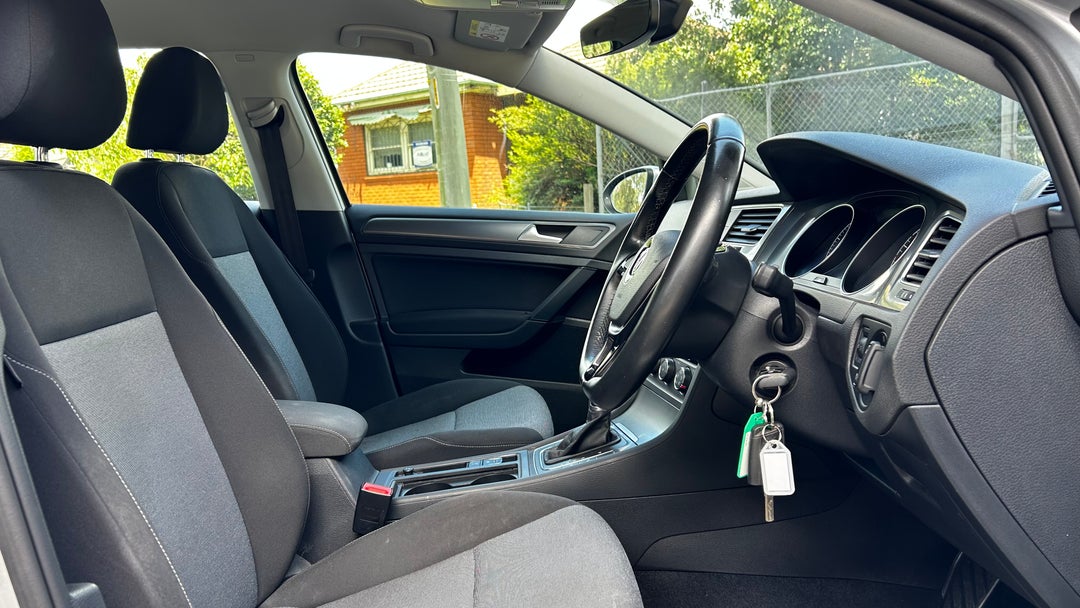 Right Side Front Door Cabin View