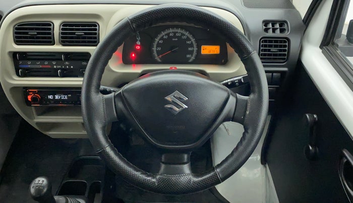 2019 Maruti Eeco 5 STR WITH A/C+HTR, Petrol, Manual, 18,797 km, Steering Wheel Close Up
