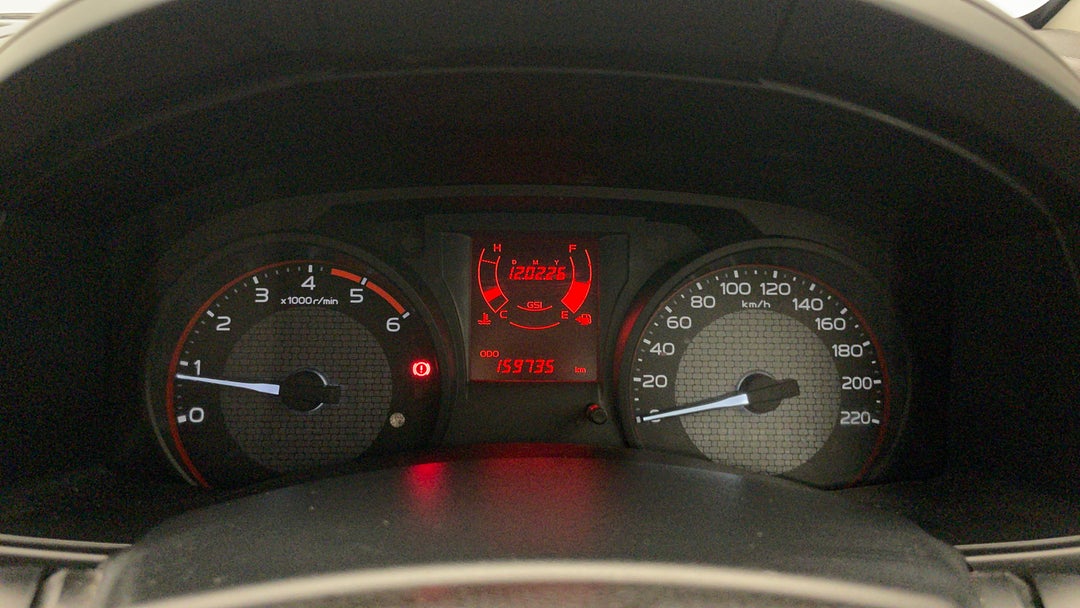 2018 Isuzu D-MAX Sx (4x2), Manual, 159735 km, Odometer View