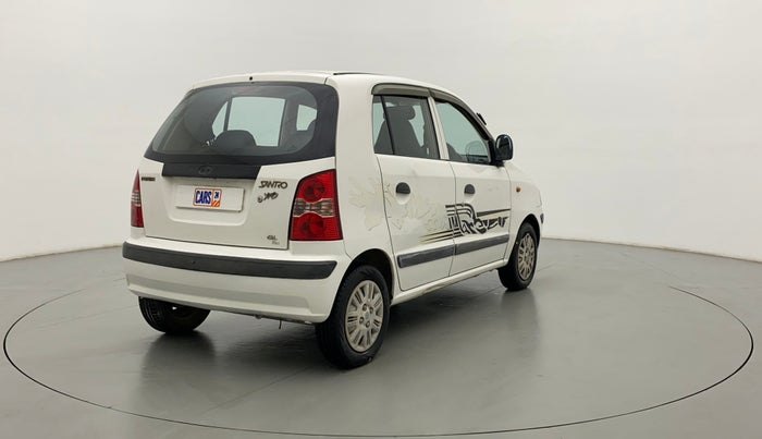 2012 Hyundai Santro Xing GL PLUS, Petrol, Manual, 40,383 km, Right Back Diagonal