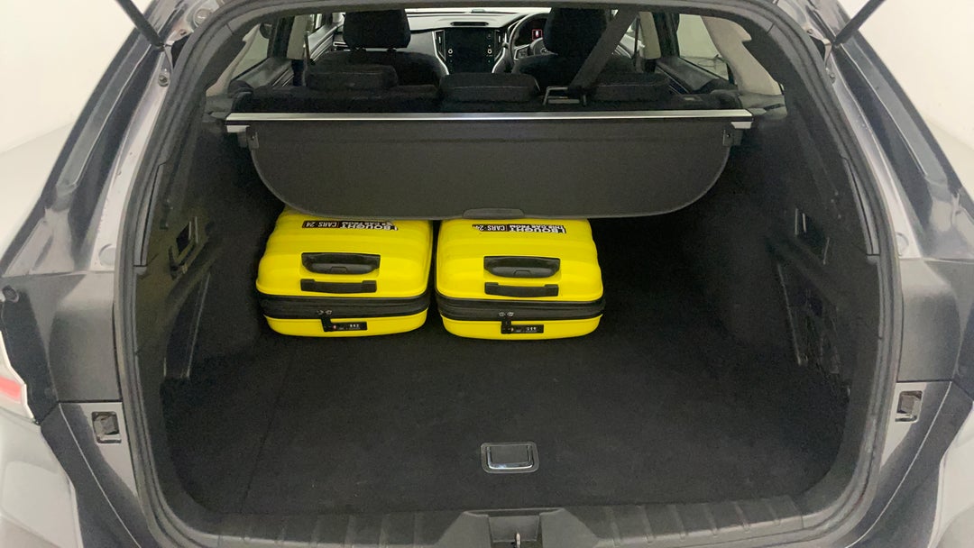 Boot Inside View with Luggage