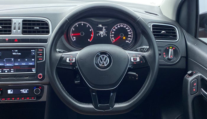 2020 Volkswagen Polo HIGHLINE PLUS 1.0 TSI MT, Petrol, Manual, 23,648 km, Steering Wheel Close Up