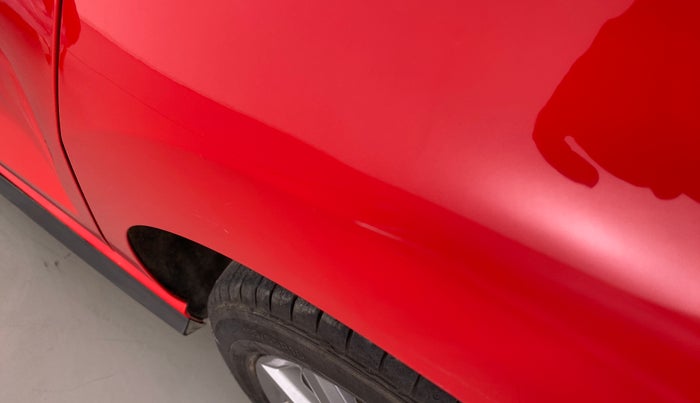 2020 Volkswagen Polo HIGHLINE PLUS 1.0 TSI MT, Petrol, Manual, 23,648 km, Left quarter panel - Slightly dented