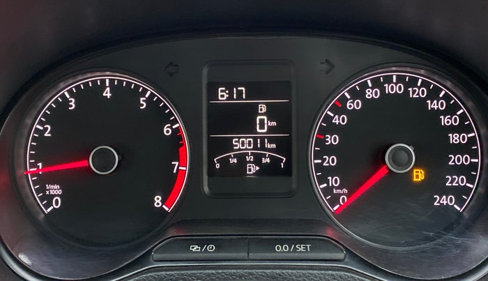 2016 Volkswagen Ameo COMFORTLINE 1.2, Petrol, Manual, 50,076 km, Odometer Image