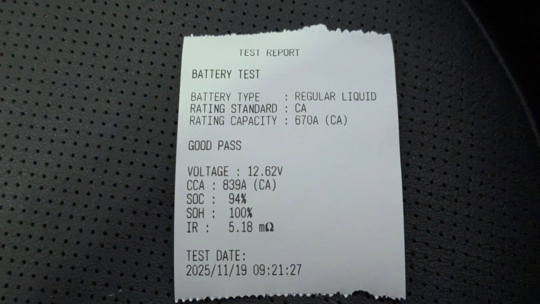 Car Battery Health