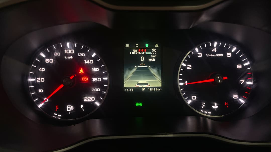 2025 MG Zst Vibe, Automatic, 18428 km, Odometer View