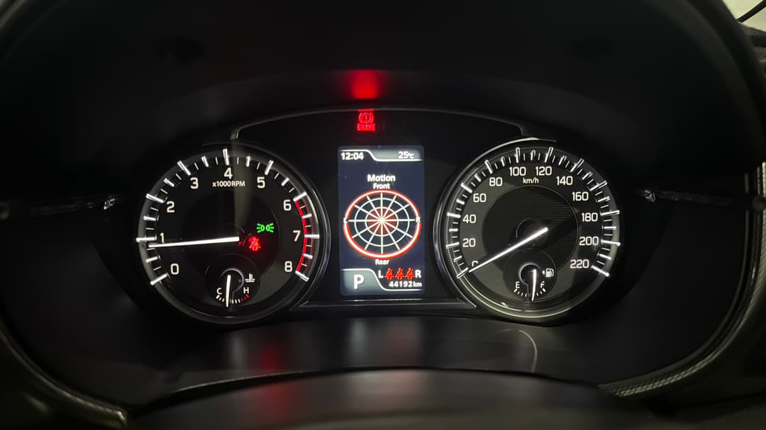2022 Suzuki Vitara Turbo Shadow, Automatic, 44192 km, Odometer View