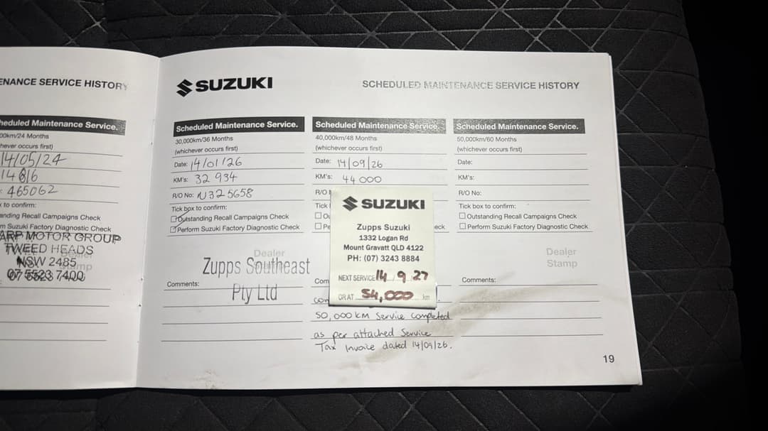 2022 Suzuki Vitara Turbo Shadow, Automatic, 44192 km, Service History