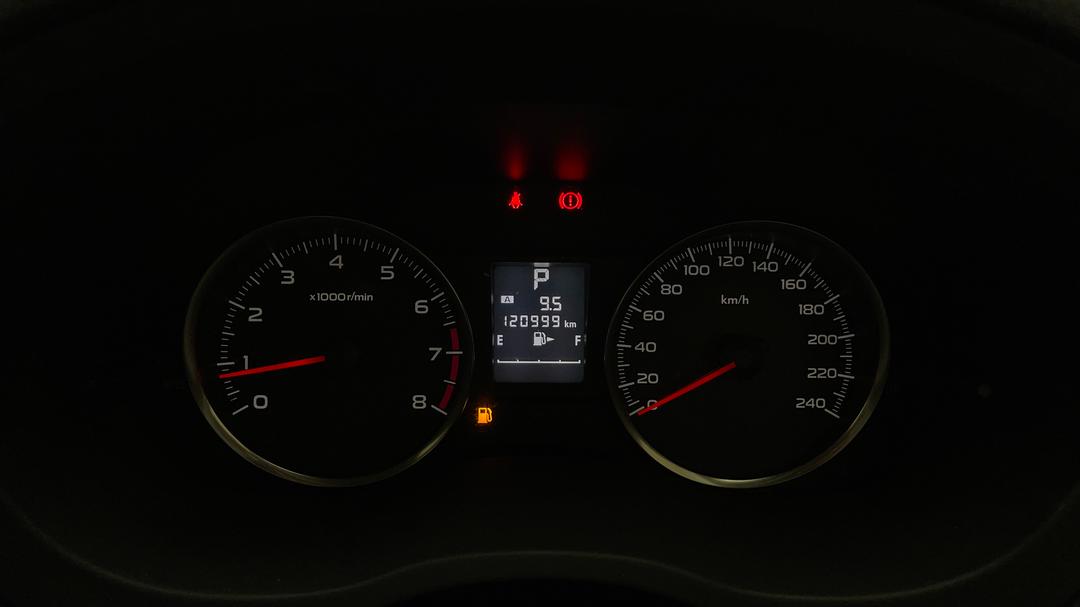 2013 Subaru XV 2.0i-s, Automatic, 120999 km, Odometer View