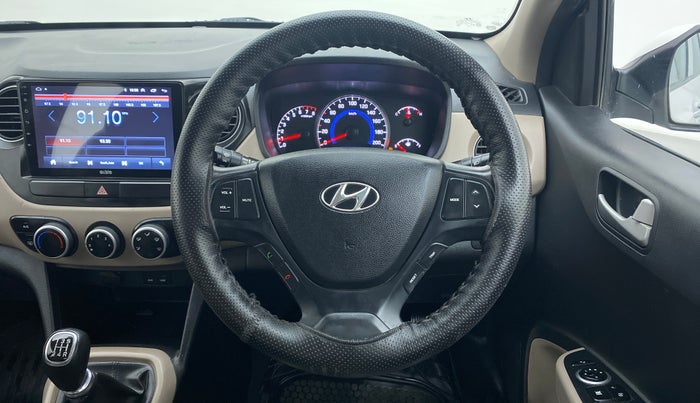2015 Hyundai Grand i10 ASTA 1.2 KAPPA VTVT, Petrol, Manual, 43,360 km, Steering Wheel Close Up