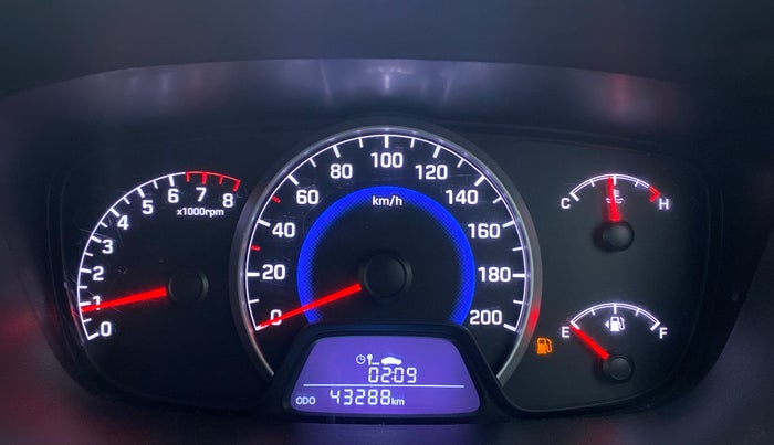 2015 Hyundai Grand i10 ASTA 1.2 KAPPA VTVT, Petrol, Manual, 43,360 km, Odometer Image