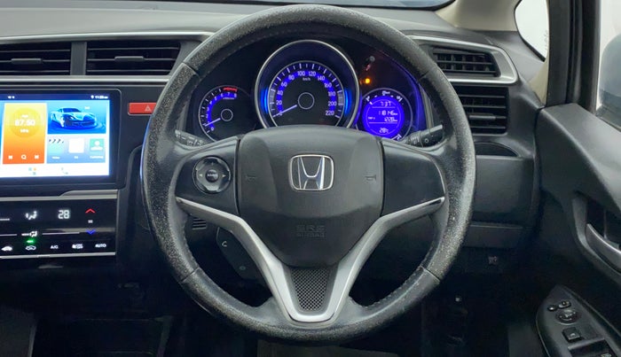 2015 Honda Jazz 1.2L I-VTEC VX, Petrol, Manual, 1,18,146 km, Steering Wheel Close Up