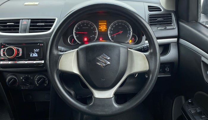 2013 Maruti Swift VXI D, Petrol, Manual, 49,712 km, Steering Wheel Close Up