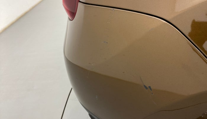 2018 Renault Duster 85 PS RXS MT DIESEL, Diesel, Manual, 17,082 km, Rear bumper - Minor scratches