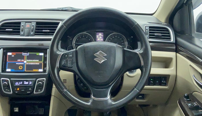 2016 Maruti Ciaz ZXI+, Petrol, Manual, 65,710 km, Steering Wheel Close Up