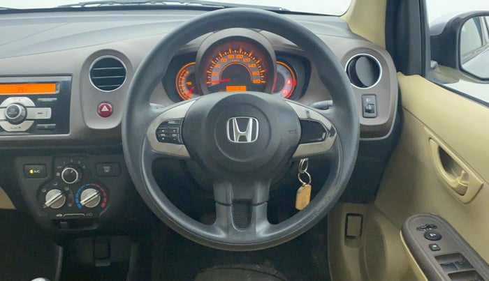 2013 Honda Brio 1.2 S MT I VTEC, Petrol, Manual, 26,678 km, Steering Wheel Close-up