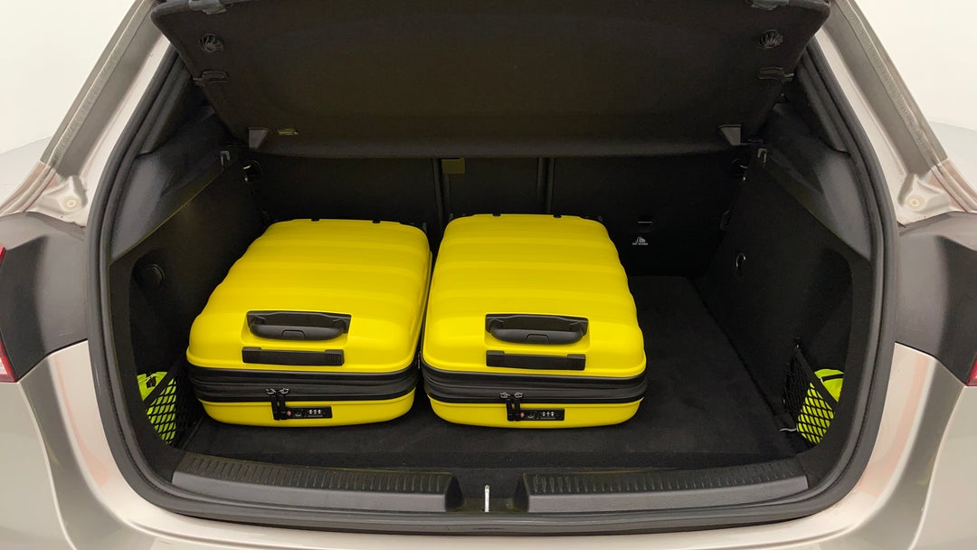 Boot Inside View with Luggage