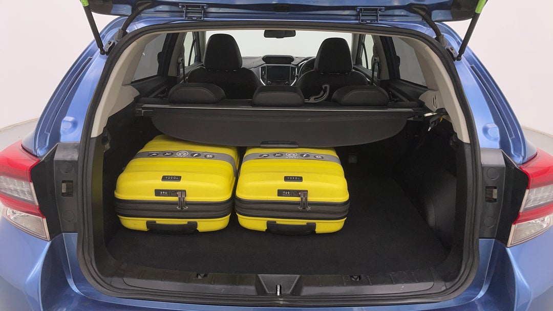 Boot Inside View with Luggage