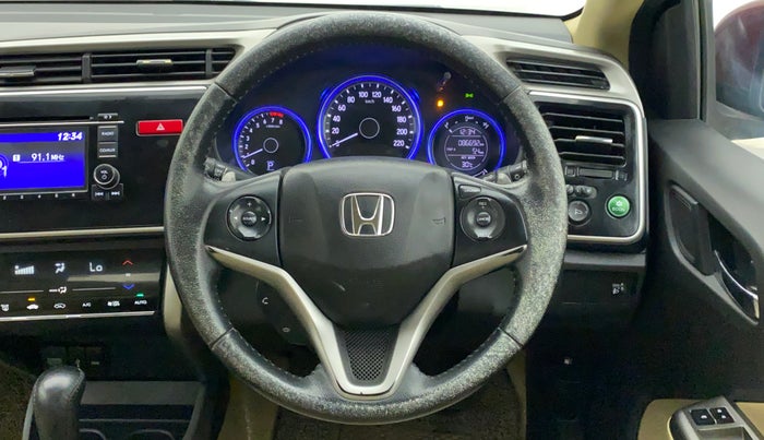 2016 Honda City 1.5L I-VTEC VX CVT, Petrol, Automatic, 86,692 km, Steering Wheel Close Up
