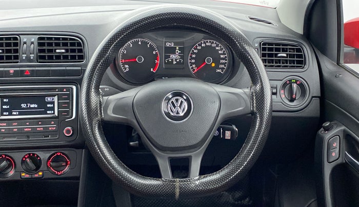 2018 Volkswagen Polo COMFORTLINE 1.0 PETROL, Petrol, Manual, 20,666 km, Steering Wheel Close Up