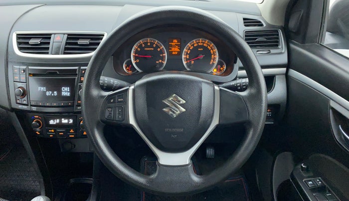 2011 Maruti Swift ZXI D, Petrol, Manual, 49,957 km, Steering Wheel Close Up