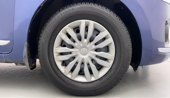 2017 Maruti Dzire VXI AMT, Petrol, Automatic, 58,037 km, Right Front Wheel