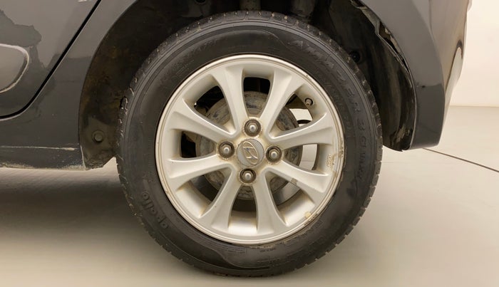 2014 Hyundai Grand i10 ASTA 1.2 KAPPA VTVT, Petrol, Manual, 93,915 km, Left Rear Wheel