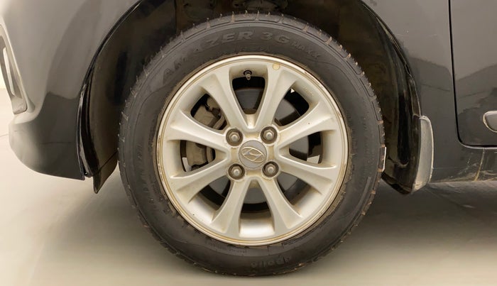 2014 Hyundai Grand i10 ASTA 1.2 KAPPA VTVT, Petrol, Manual, 93,915 km, Left Front Wheel