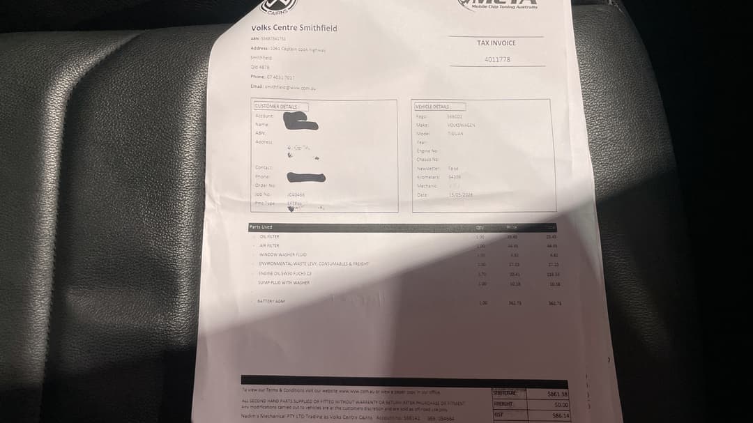 2021 Volkswagen Tiguan 162tsi R-line, Automatic, 65055 km, Service History