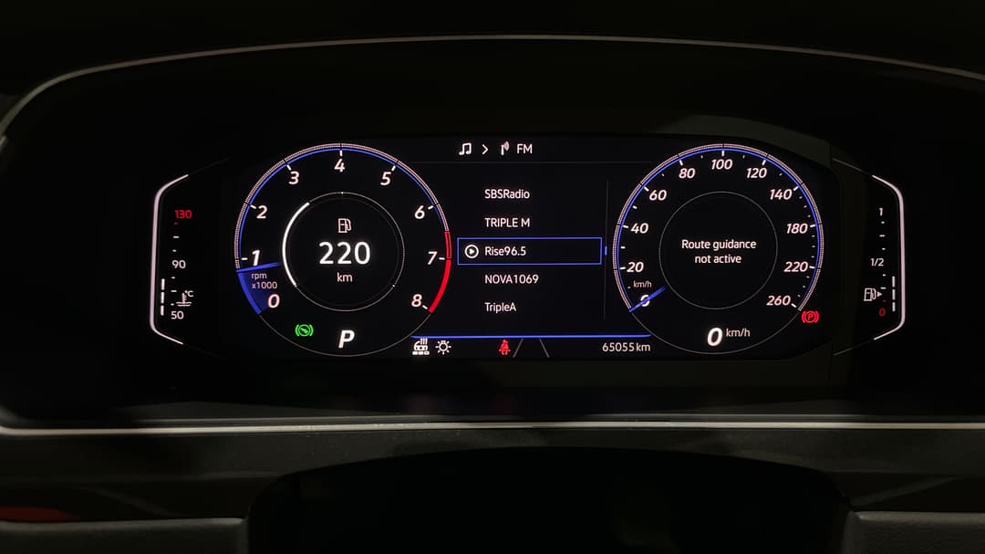 2021 Volkswagen Tiguan 162tsi R-line, Automatic, 65055 km, Odometer View