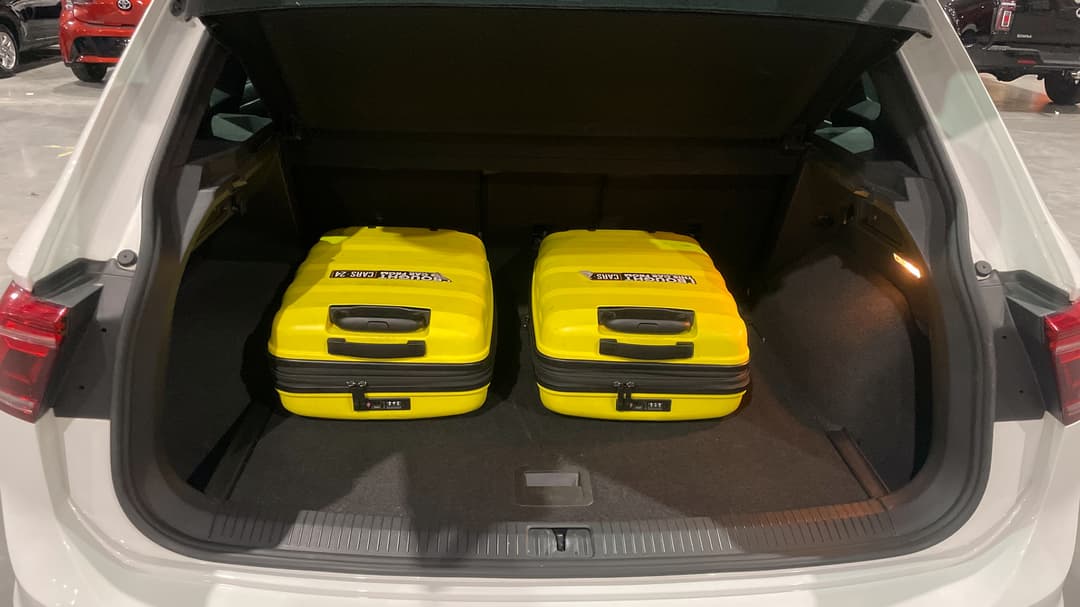 2021 Volkswagen Tiguan 162tsi R-line, Automatic, 65055 km, Boot Inside View with Luggage