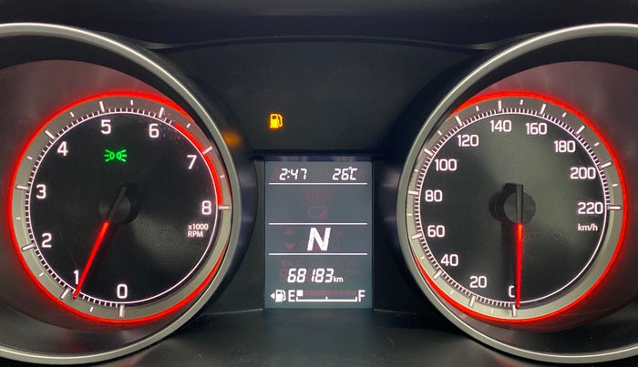 2018 Maruti Swift ZXI (AMT), Petrol, Automatic, 68,217 km, Odometer Image