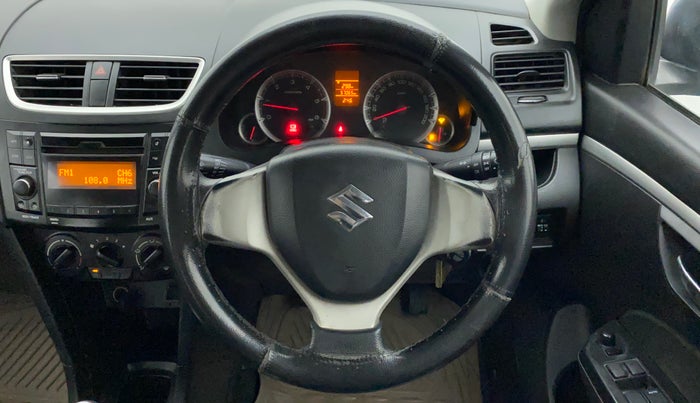 2014 Maruti Swift VDI ABS, Diesel, Manual, 57,065 km, Steering Wheel Close Up