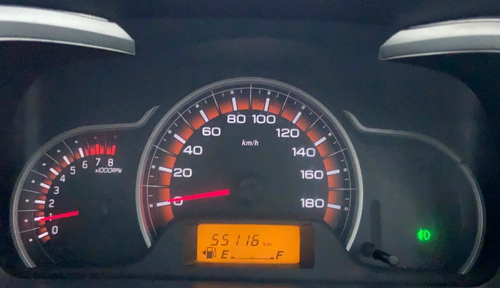 2017 Maruti Alto K10 VXI OPT, Petrol, Manual, 55,116 km, Odometer View