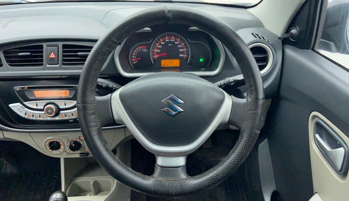 2017 Maruti Alto K10 VXI OPT, Petrol, Manual, 55,116 km, Steering Wheel Close-up