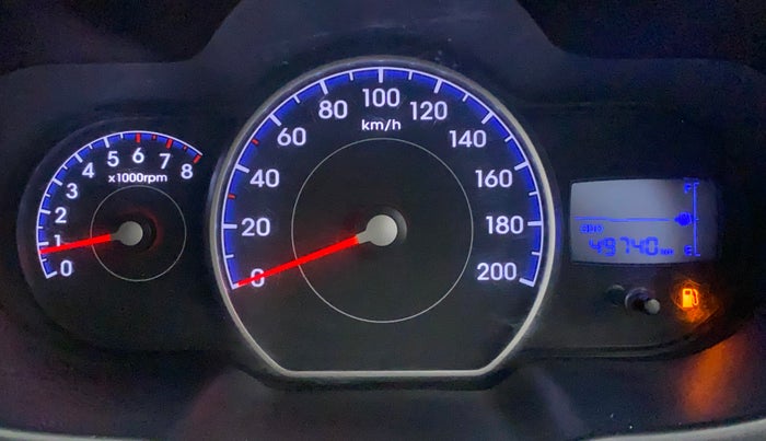 2015 Hyundai i10 MAGNA 1.1, Petrol, Manual, 49,740 km, Odometer Image